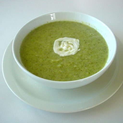 Sopa De Brócoli Sin Crema