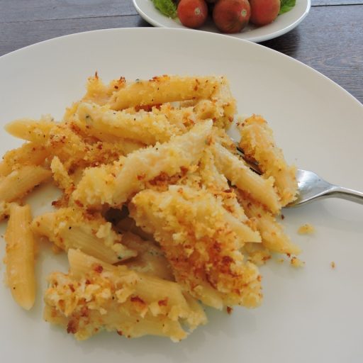 Cacerola de pasta penne 2