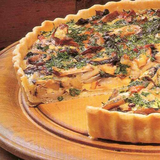 Quiche De Champiñones