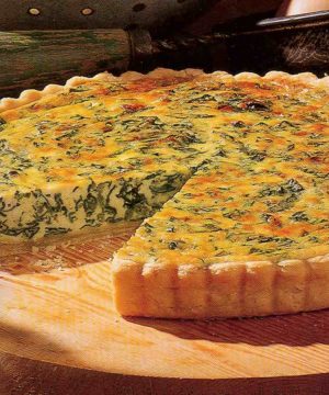 Quiche De Queso Ricotta Y Espinacas