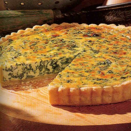 Quiche De Queso Ricotta Y Espinacas