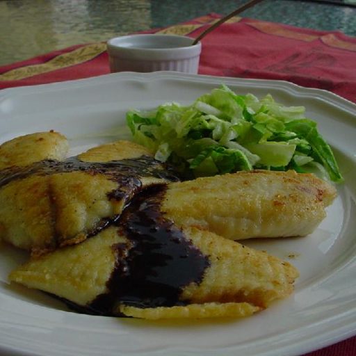 Tilapia Bañada Con Mantequilla Balsámica