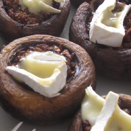 Champiñones Con Cuatro Rellenos Diferentes