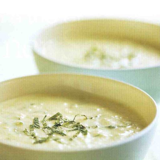 Crema De Zucchini Y Puerros
