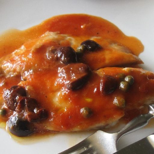 Tilapia Con Salsa De Tomates