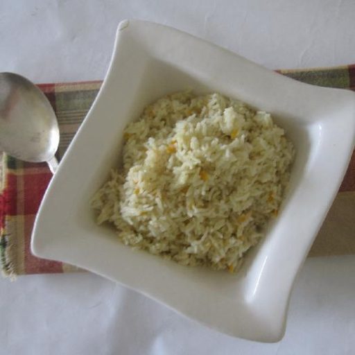 Arroz Pilaf Con Naranja O Limon