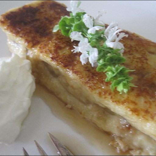 Pudín De Pan Y Banano