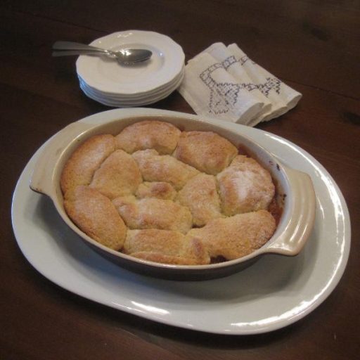 Cobbler De Duraznos, Clásico Postre Americano