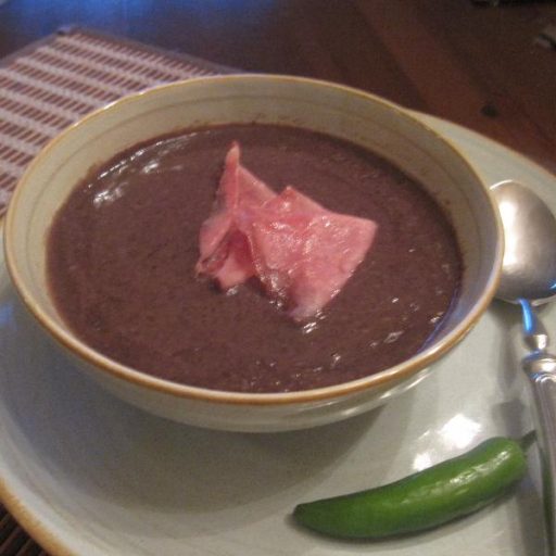 Sopa De Frijoles Negros