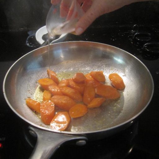 Zanahorias Calientes Con Brandy