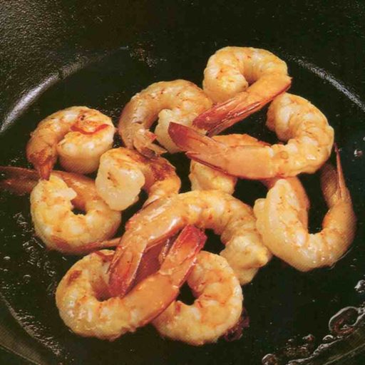 Langostinos Con Ajo Y Limon