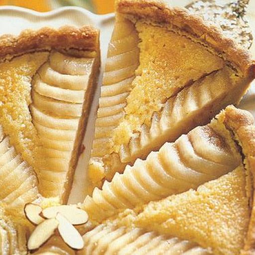 Tarta De Peras Y Almendras
