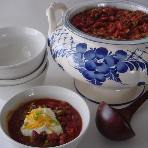Chile Con Carne Y Frijoles