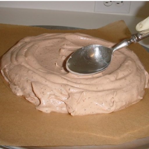 Pavlova De Chocolate Con Frambuesas