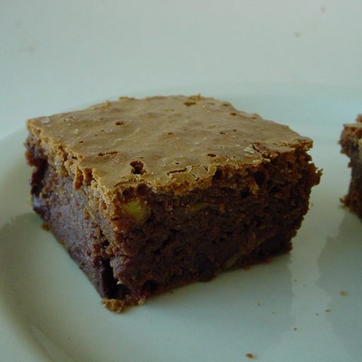 Brownies Con Café Expreso Y Chips De Chocolate