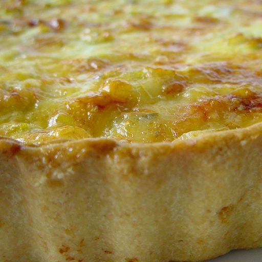 Quiche De Puerros Caramelizados