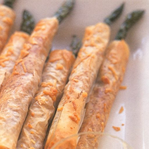 Crujientes Palitos De Espárragos Con Prosciutto