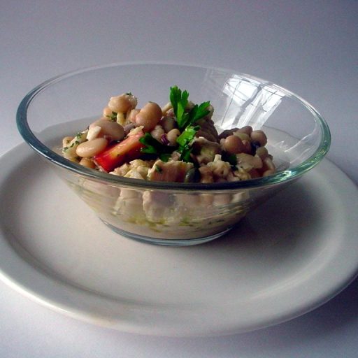 Ensalada De Atún Y Frijoles Blancos
