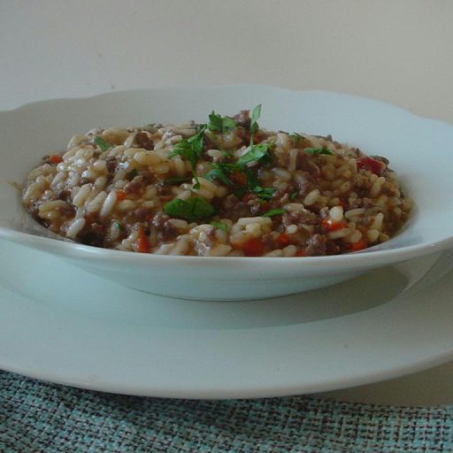 Risotto A La Boloñesa