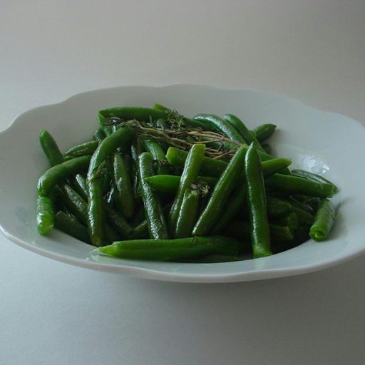 Habichuelas Con Limón Y Tomillo