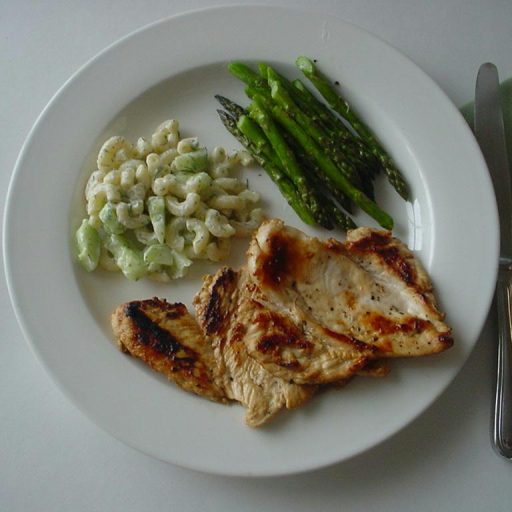 Chuletas De Pollo A La Parrilla Con Sabor Oriental