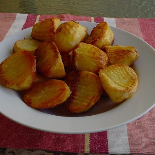 Papas Doradas Y Crujientes, Para Acompañar Carnes Asadas Son Deliciosas