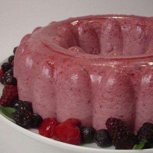 Mousse De Fruta Sencillo