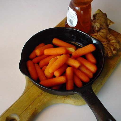 Zanahorias Con Jengibre Y Miel