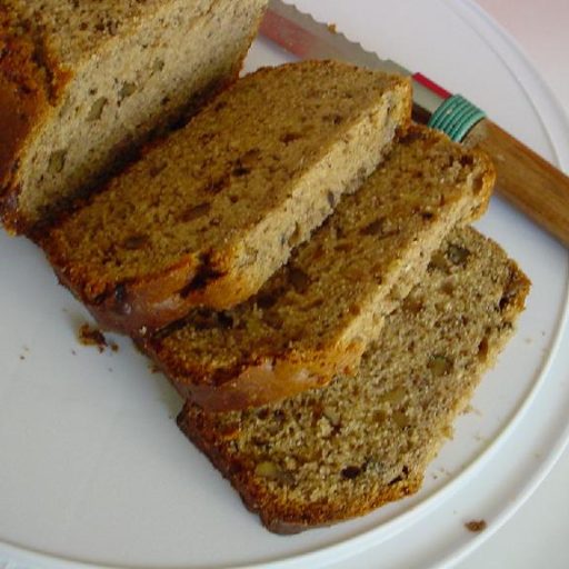 Pan De Banano Con Nueces