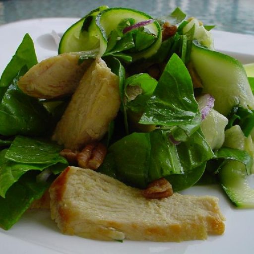 Ensalada De Pollo Y Zucchini