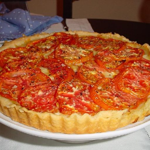Tarta De Tomate Y Cebolla