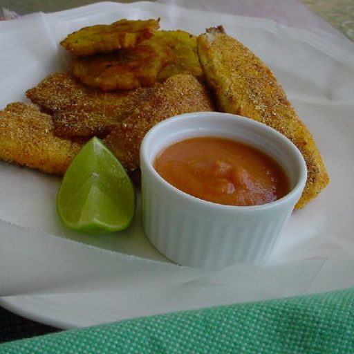 Tilapia Apanada Con Harina De Maíz